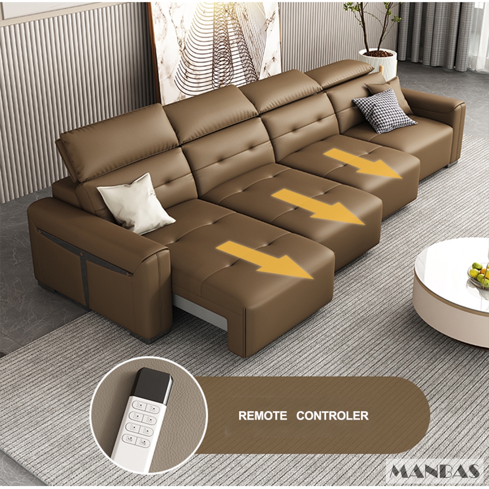 Genuine Leather Electric Conve - Home Cinema Usa ulasan dan harga