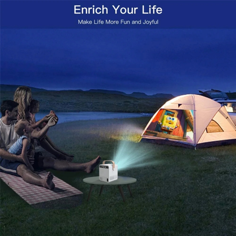 Portable Smart 4K Projector Mi - Home Cinema Bluetooth ulasan dan harga