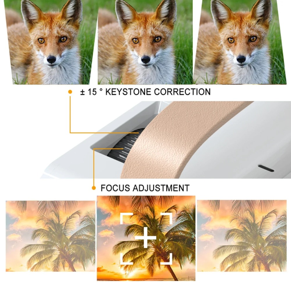 Portable Smart 4K Projector Mi - Home Cinema Bluetooth ulasan dan harga