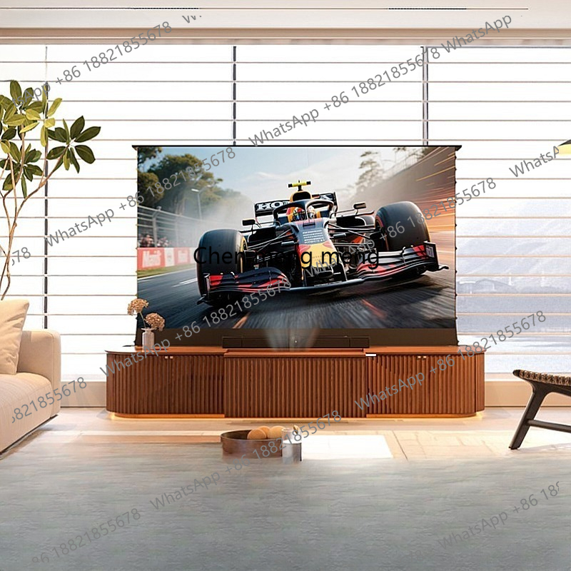 All solid wood automatic lifti - Home Cinema Tv Screen ulasan dan harga