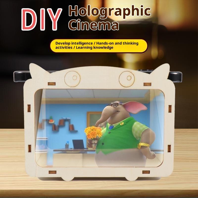 1Set DIY Holographic Display 3 - Home Cinema Diy ulasan dan harga